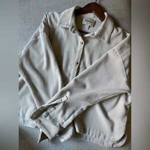 Striped Button-Up Shirt